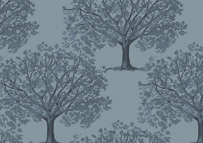 Classic Woodland, Monochrome - Made to Measure Curtains - Image 9